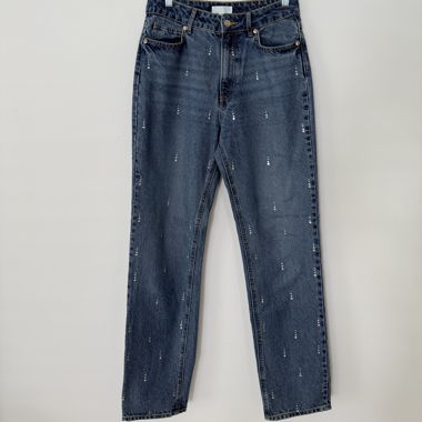Jeans en denim taille haute -H&M