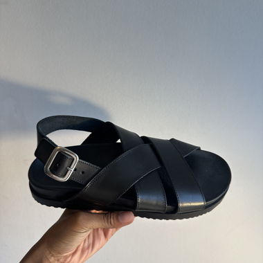 Black Sandals M. Moustache