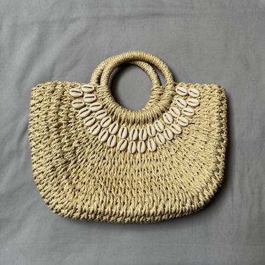 Raffia Tote Bag