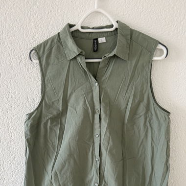 Ärmellose Bluse