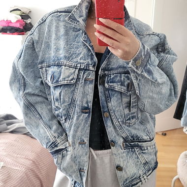 Giacca jeans vintage anni '80