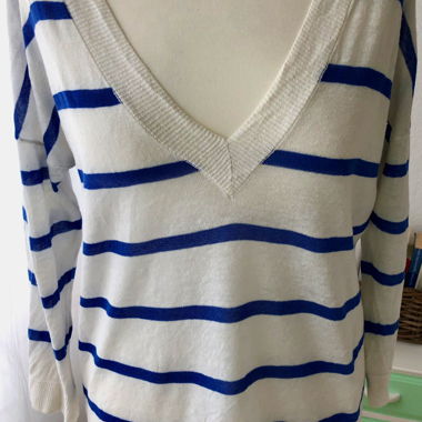 Ese o Ese Longsleeve V-Ausschnitt Pullover M