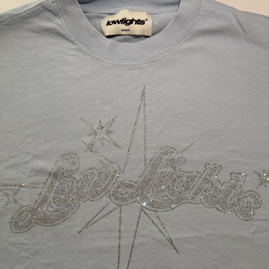 Hellblaues T-Shirt von lowlights