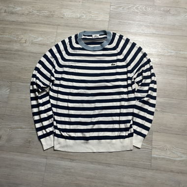 Maglia Lacoste a maniche lunghe rigata