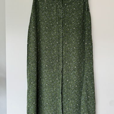 Green Floral Skirt EU 38