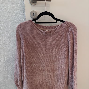 Langer Chenille Pullover