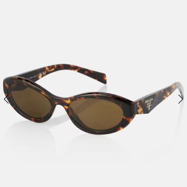 Prada Sonnenbrille Schildpatt mit Etui