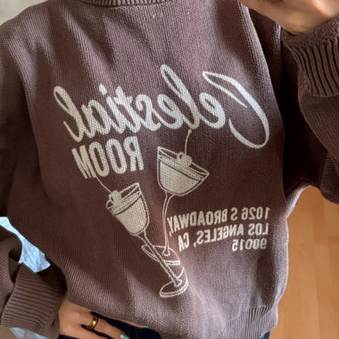 Pacsun Strickpullover braun