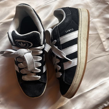 adidas Campus Sneaker schwarz Gr. 40