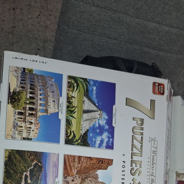 Puzzle 7 x 1000 pièce par paquet 