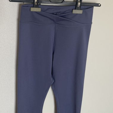 Blue-gray sports leggings