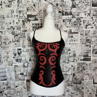 Tribal corset top