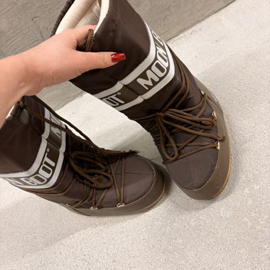 Moon Boot Brown Snow Boots Size 38