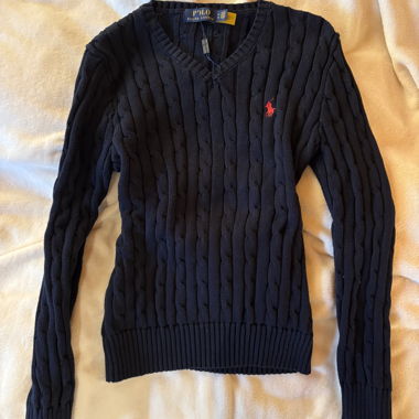 Pull Polo Ralph Lauren bleu marine