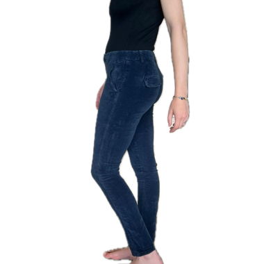 Corduroy Pants Dark Blue Jet Set