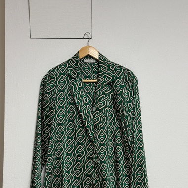Dünner Blazer grün