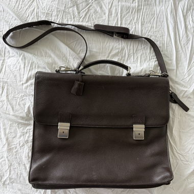 Borsa in pelle marrone vintage JOOP! (borsa business)