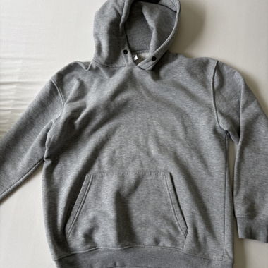 Grey Pullover Hoodie
