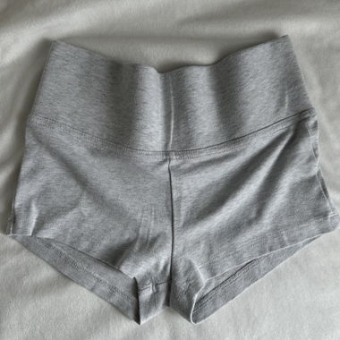 Grey short pyjama bottoms