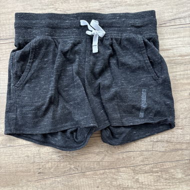 Pantaloncini sportivi grigi per bambini taglia 140