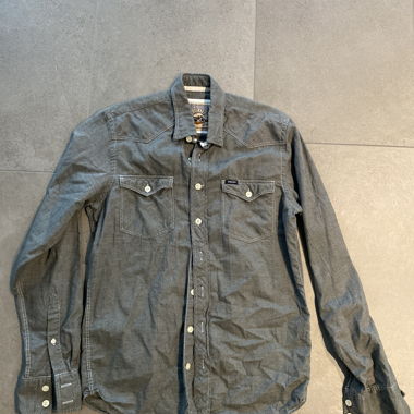 Chemise grise pour homme