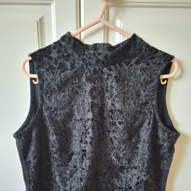 Vintage Top Schwarz