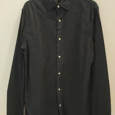 Camicia Zara blu navy scuro