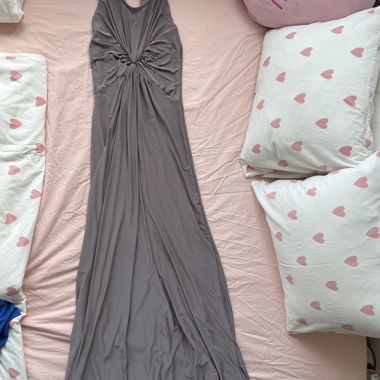 Isabella Oliver grey maxi dress