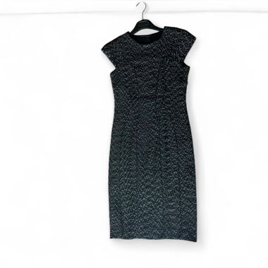 Black and white vintage Boss mini dress (size 34)