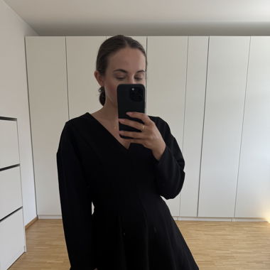 Schwarzes Kleid S