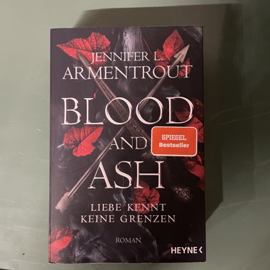 Blood and Ash by Jennifer L. Armentrout