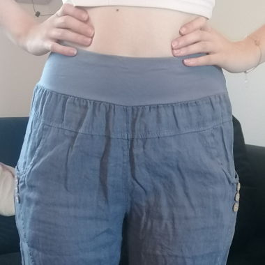 Pantalons en lin