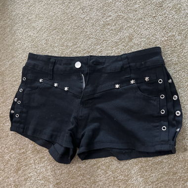 Shorts noirs pour dames