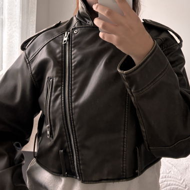 Lederjacke von Zara