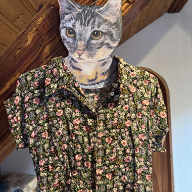 Blusa floreale King Louie