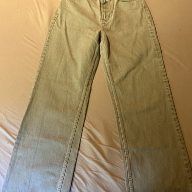 Jeans Zara a gamba larga UE 38