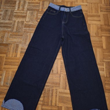 Decorative Denim Pants