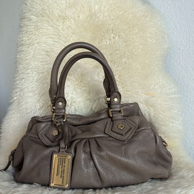 Sac Marc by Marc Jacobs Classic Q Baby Groovee en beige