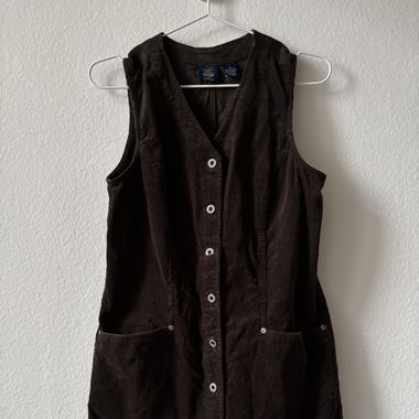 Brown Jeans Dress