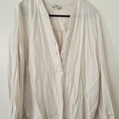 Camicia C&A color crema