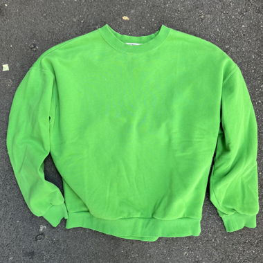 Sweat-shirt vert
