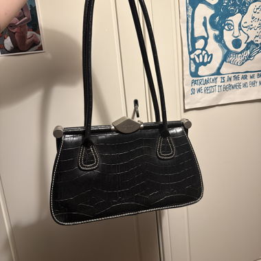 Borsa a mano nera