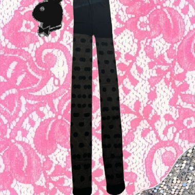 Polka Dots Strumpfhose