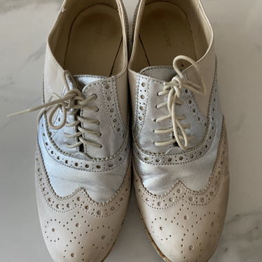 Scarpe Eleganti Grigio/Bianco
