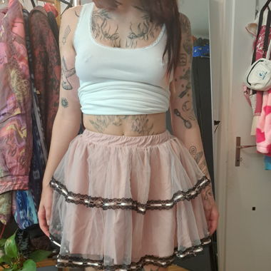 Ruffled Skirt