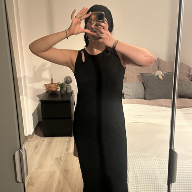 Abito lungo nero