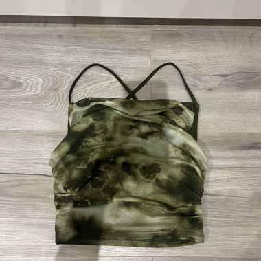 Crop Top grün