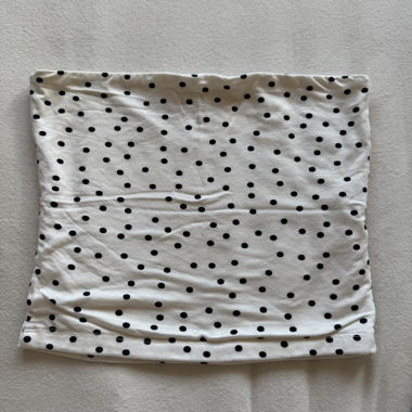 Top bandeau a pois