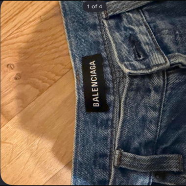 Jeans originaux Balenciaga, taille 33