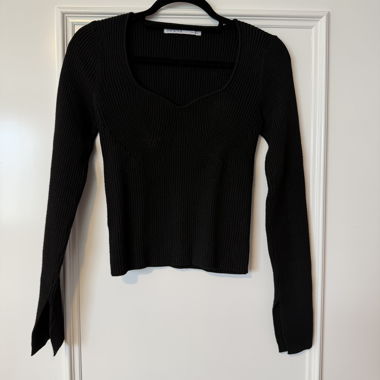 Bershka Rippen-Pullover
